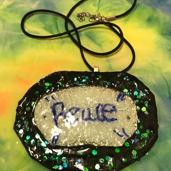 Reversible Exclusive Rare Unique Vintage One of a KInd Handmade Necklace - Picture 13 of 16